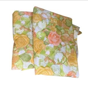 Royal Family Cannon Floral Twin Flat Sheets (2)